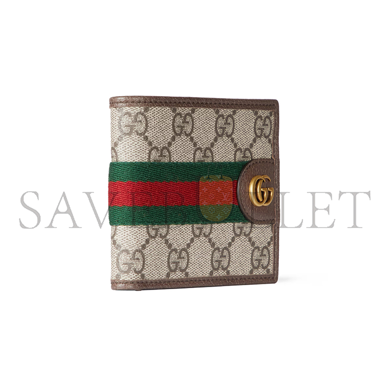 GUCCI OPHIDIA BI-FOLD WALLET 834271 (21*9cm)
